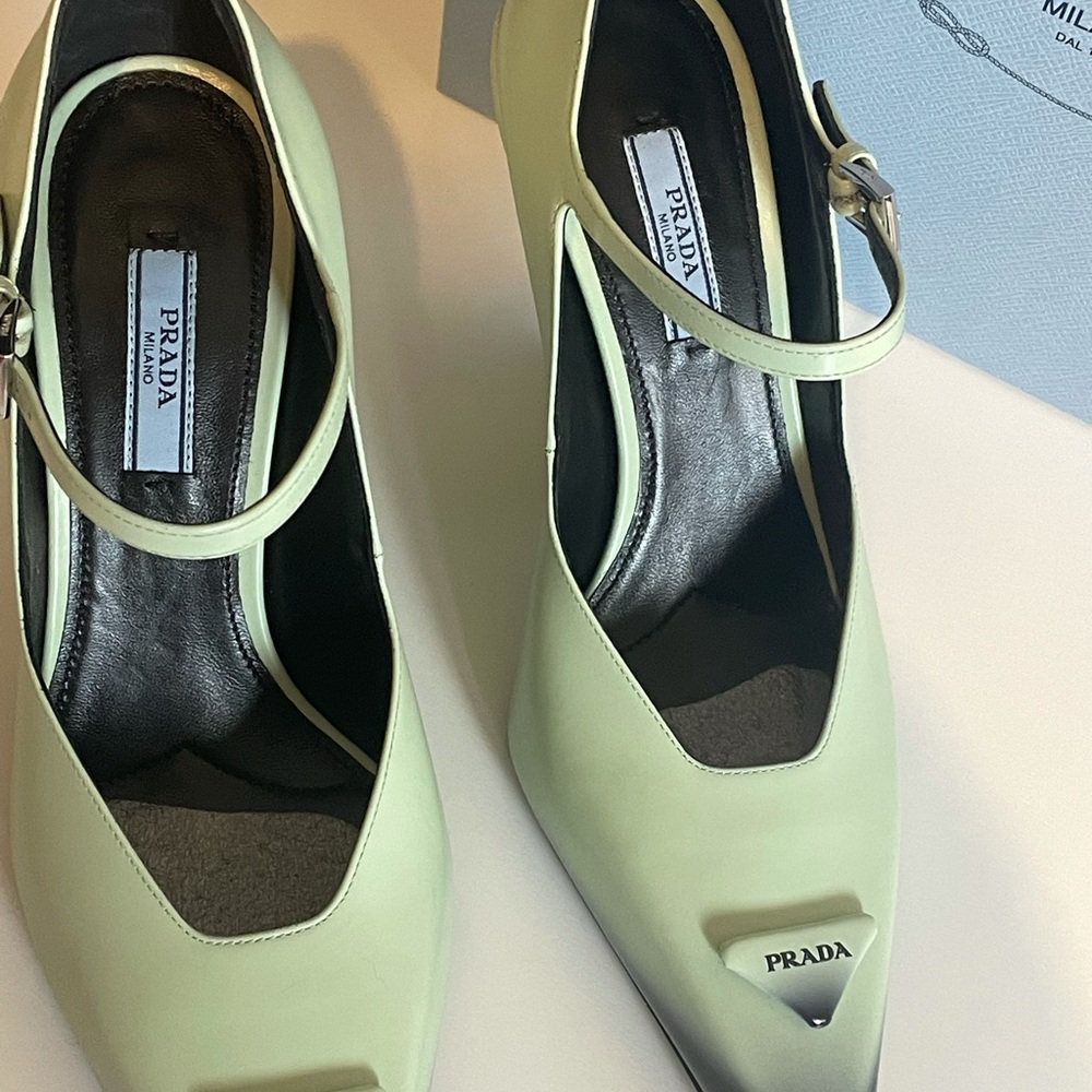 Prada Modellerie Mary Jane Pump - Picture 3 of 13
